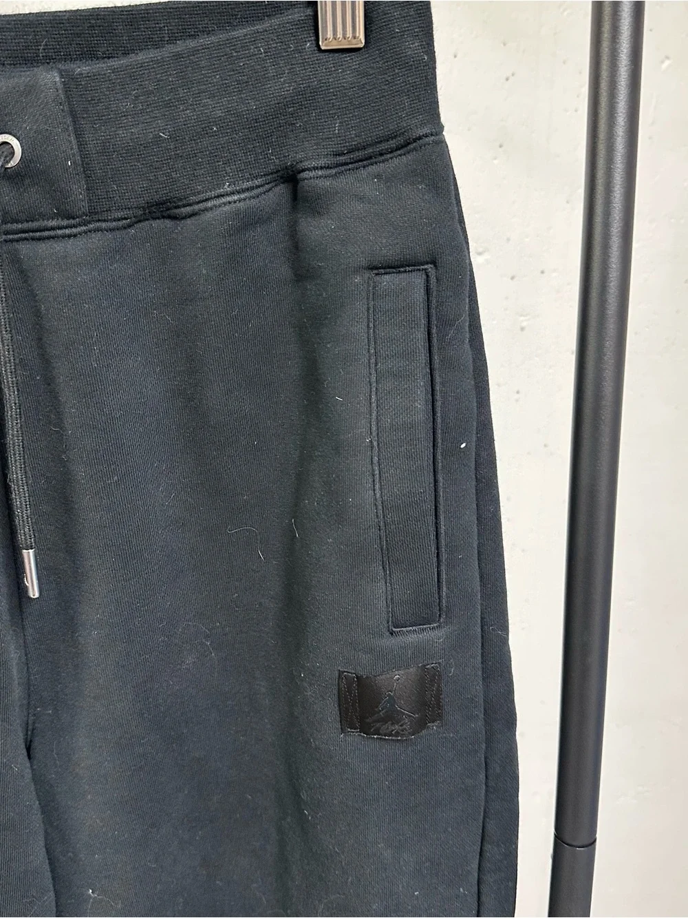 Jordan Black Drawstring Sweatpants 🏀